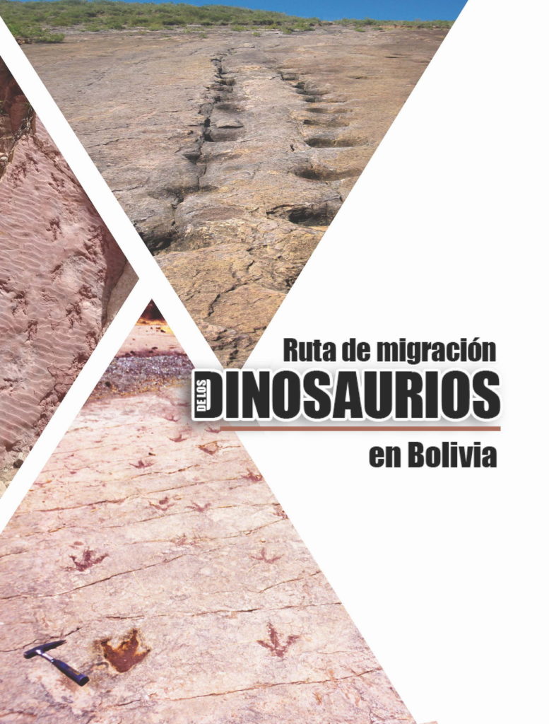Ruta de migración de los Dinosaurios en Bolivia.